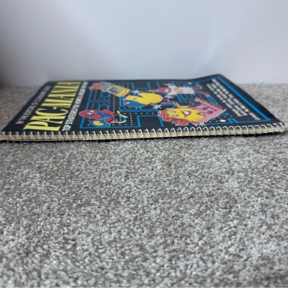 Vintage Rare PAC-Mania top strategies for home and arcade spiral book 1982’
